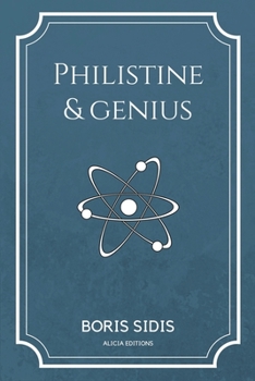 Paperback Philistine and genius: New Edition in Large Print [Large Print] Book