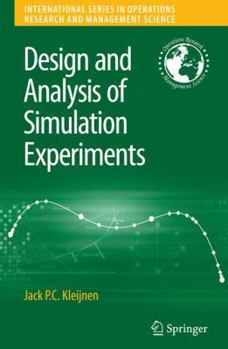 Paperback Design and Analysis of Simulation Experiments Book
