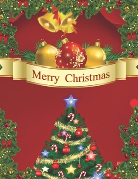 Merry Christmas: An Adult Coloring Book with Fun, Easy, and Relaxing Designs