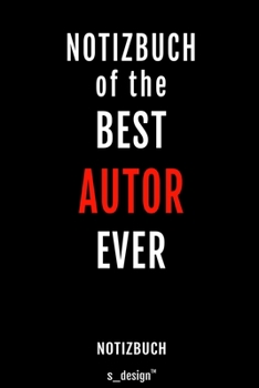 Notizbuch für Autoren / Autor / Autorin: Originelle Geschenk-Idee [120 Seiten kariertes blanko Papier] (German Edition)