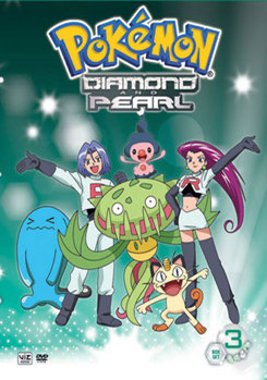 DVD Pokemon Diamond & Pearl: Collection 3 Book