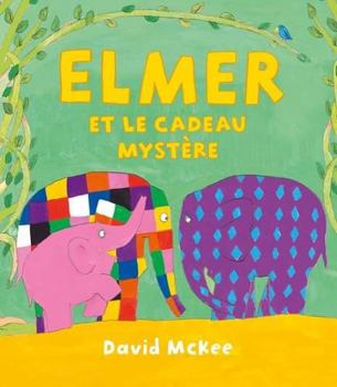 Hardcover Elmer et le cadeau mystère [French] Book