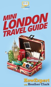 Hardcover Mini London Travel Guide Book