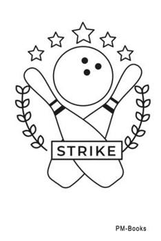 Paperback Strike: Blanko A5 Notizbuch oder Heft f?r Sch?ler, Studenten und Erwachsene Book