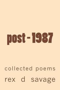 Paperback post - 1987: collected poems Book