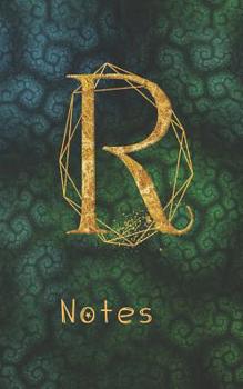 Paperback R Notes: Monogram Initial Letter R Write and Color Journal For Women Book