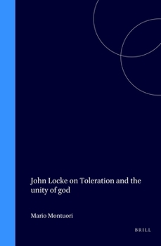 Hardcover John Locke: On Toleration and the Unity of God Book