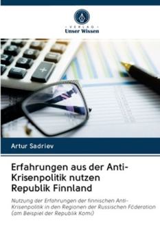 Paperback Erfahrungen aus der Anti-Krisenpolitik nutzen Republik Finnland [German] Book