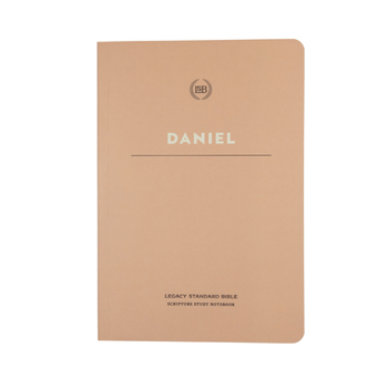 Paperback Lsb Scripture Study Notebook: Daniel: Legacy Standard Bible Book