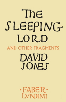 Paperback The Sleeping Lord: And Other Fragments Book