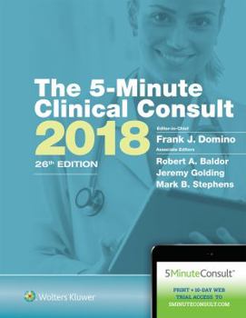 Hardcover The 5-Minute Clinical Consult 2018 Book