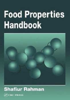 Hardcover Food Properties Handbook (Contemporary Food Science) Book