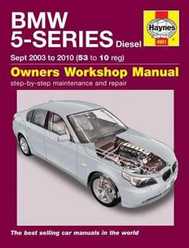 Hardcover BMW 5 Series Diesel (03-09) 52 to 10. Martynn Randall Book