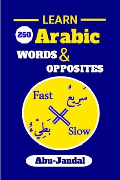 Paperback 250 Arabic Words and Opposites Book