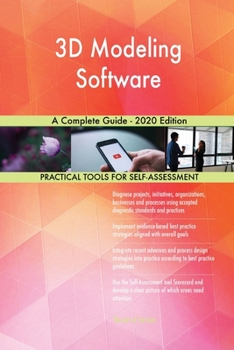 Paperback 3D Modeling Software A Complete Guide - 2020 Edition Book