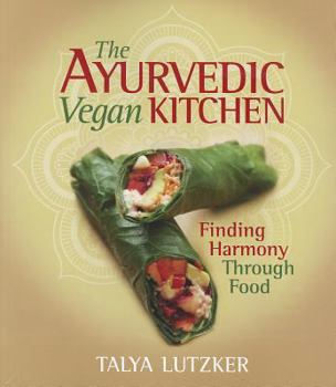Paperback Ayurvedic Vegan Kitchen Book