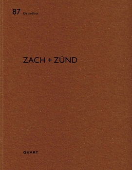 Paperback Zach + Zünd: de Aedibus 87 [German] Book