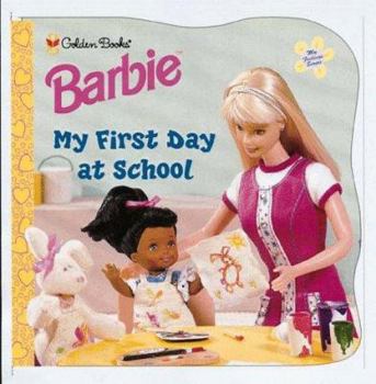 Paperback Barbie Feelings: My First Day of Preschool Book