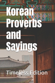 Paperback Korean Proverbs and Sayings Book