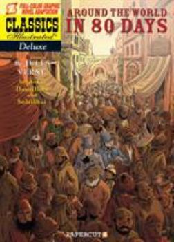 Hardcover Classics Illustrated Deluxe #7: Around the World in 80 Days Book