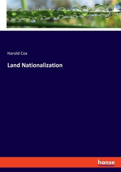 Paperback Land Nationalization Book