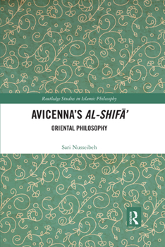 Paperback Avicenna's Al-Shif&#257;': Oriental Philosophy Book