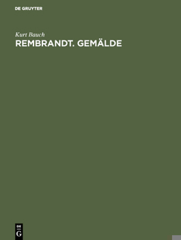 Hardcover Rembrandt. Gemälde [German] Book