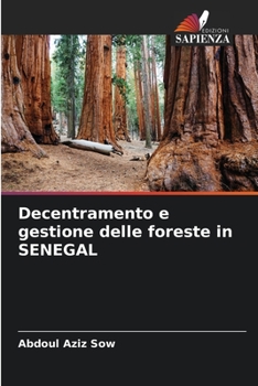 Paperback Decentramento e gestione delle foreste in SENEGAL [Italian] Book
