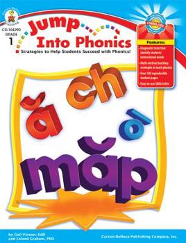 Paperback Jump Into Phonics, Grade 1: Strategies to Help Students Succeed with Phonics Book