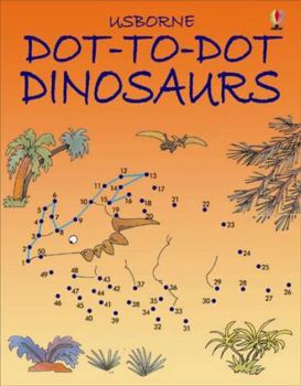 Paperback Dot to Dot Dinosaurs Book