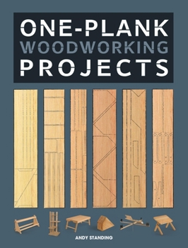 Paperback One-Plank Woodworking Projects Book