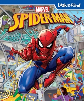 Marvel Spider-Man Look and Find Book 9781503715233 150371523X Book Cover