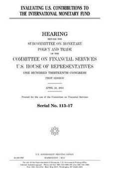 Evaluating U.S. contributions to the International Monetary Fund