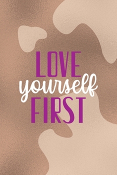 Paperback Love Yourself First: Notebook Journal Composition Blank Lined Diary Notepad 120 Pages Paperback Brown Texture Vitiligo Book