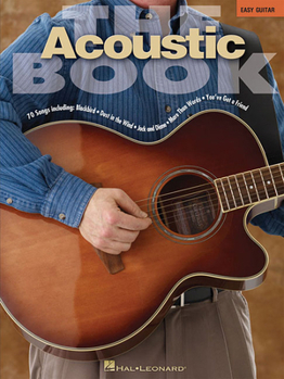 Paperback The Acoustic Book: Easy Guitar Book