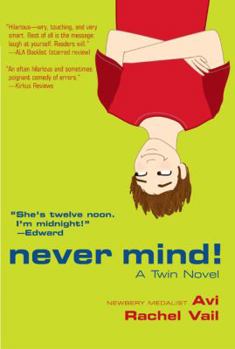 Paperback Never Mind!: A Twin Novel Book
