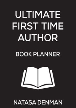 Paperback Ultimate First Time Author Book Planner: Stylish Black Book