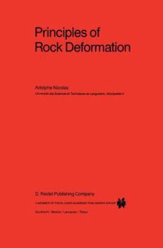 Hardcover Principles of Rock Deformation Book