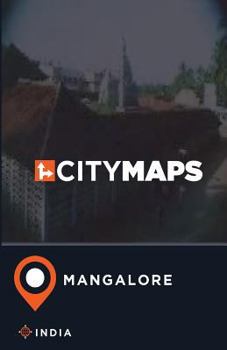 Paperback City Maps Mangalore India Book