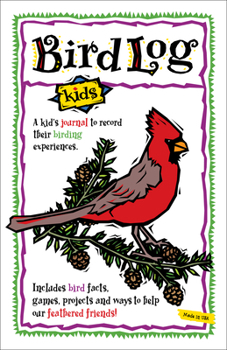 Spiral-bound Bird Log Kids Book