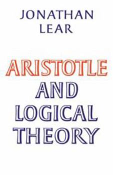 Hardcover Aristotle and Logical Theory Book