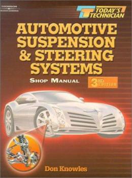 Paperback Automotive Suspension and Steering Systems: Shop Manual & Classroom Manual Book