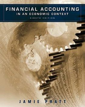 Hardcover Financial Accounting in an Economic Context Book