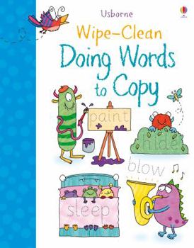 Paperback Wipe-Clean Doing Words to Copy (Wipe-clean Books) Book