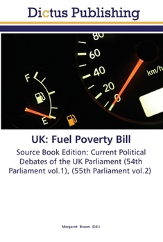 Paperback UK: Fuel Poverty Bill Book