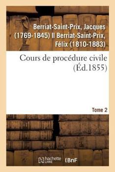 Paperback Cours de Procédure Civile. Tome 2 [French] Book