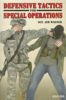 Paperback Defensive Tactics for Special Operations Book
