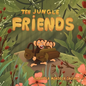 Paperback Ten Jungle Friends Book