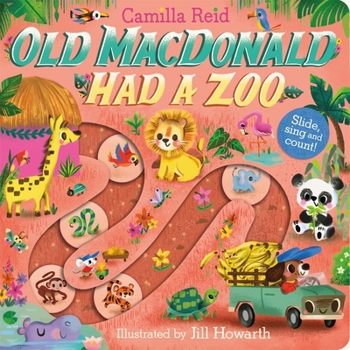 Paperback Old MacDonald Had a Zoo: A Nursery Rhyme Counting Book for Toddlers Book