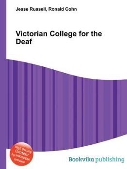 Paperback Victorian College for the Deaf Book